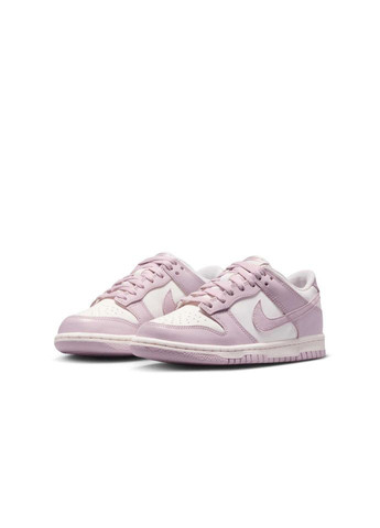 Пудрові осінні кросівки dunk low (gs) Nike