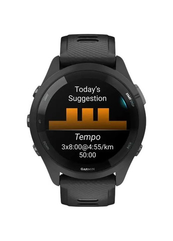 Смарт-годинник Forerunner 265 Black (010-02810-10) Garmin (324021827)