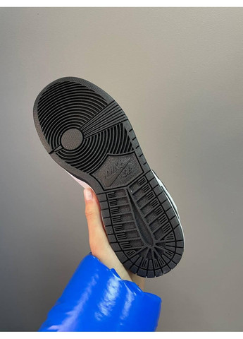 Чорні Осінні кросівки чоловічі nike sb dunk low retro white black найк сб данк No Brand