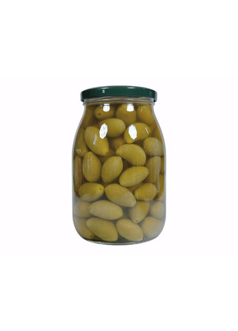 Оливки зеленые гиганты с костью e Olive Verdi Bella di Cerignola in Salamoia, 950 г Italcarciofi (369144640)
