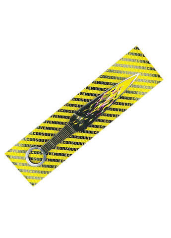 Дерев'яний сувенірний ніж «КУНАЙ RADIATION» KUN-Ra, Довжина 24 см No Brand (313286888)