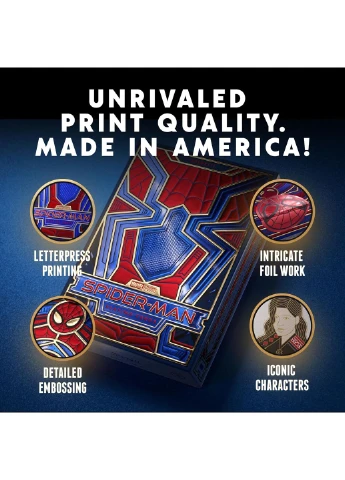 Игральные карты Человек-Паук - Spider-Man Playing Cards Theory11 (397306098)