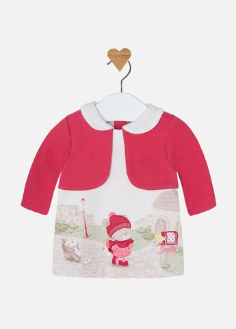 Розовое платье для девочки Mayoral (299789511)