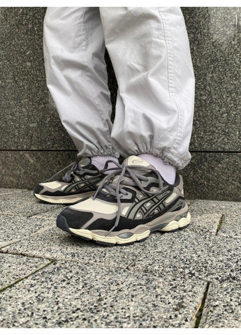 КРОССОВКИ ЖЕНСКИЕ ASICS GEL-NYC BEIGE BROWN АСИКС ГЕЛЬ НЮК No Brand бежевые демисезоны (368647134)