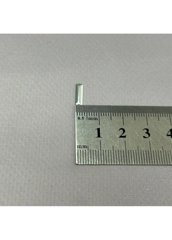 10 г – металлостразы термоклеевые, прямоугольник 3х10 мм – серебро Plus-plus (352747423)