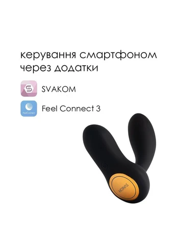 Інтерактивний масажер простати та вібратор точки G Vick Neo Svakom (383098618)