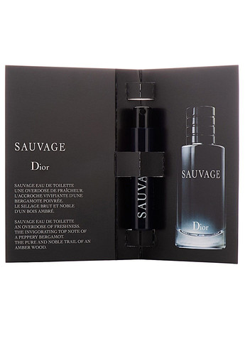 Туалетна вода Sauvage (пробник), 1 мл No Brand (322605435)