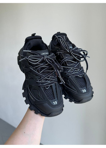 Белые демисезонные кроссовки balenciaga track black 542023 w баленсиага трипл блек No Brand
