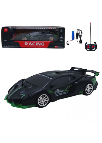 Машина на радиоуправлении "Lamborghini" (черно-зеленая) MIC (293083013)