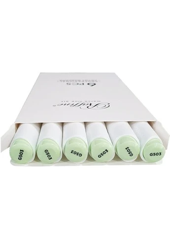 Скетч Маркер двосторонній "Raffine" /7800-6CB/ (G503) Pale green (6) Marco (393391682)