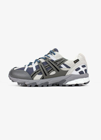 Серые всесезонные кроссовки мужские asics gel-sonoma 15-50 gore-tex gray white | асикс гель-сонома 15-50 серые белые No Brand