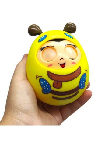 Неваляшка, подвижные глаза (микс цветов) (275307) MIC (361080430)