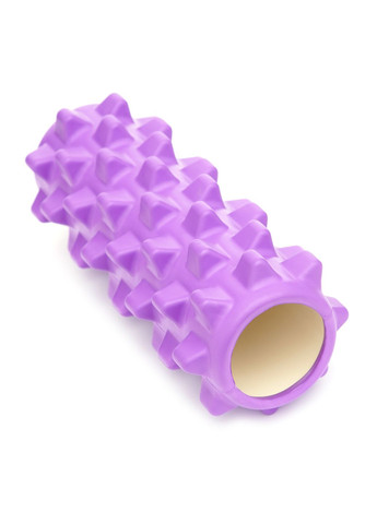Масажний ролик EVA 33 x 14 см (валик, роллер) XR-0322 Violet Cornix (304252772)