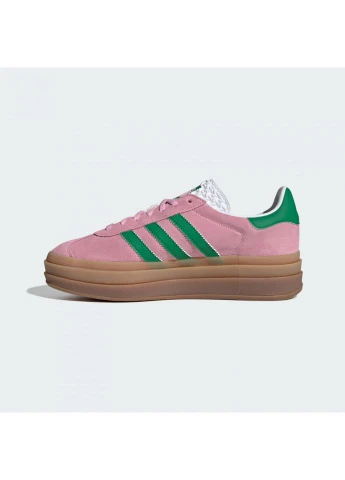 Цветные всесезонные кроссовки gazelle bold w ie0420 4 (36,5) розовый ie0420 adidas