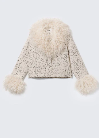 Молочна демісезонна куртка H&M