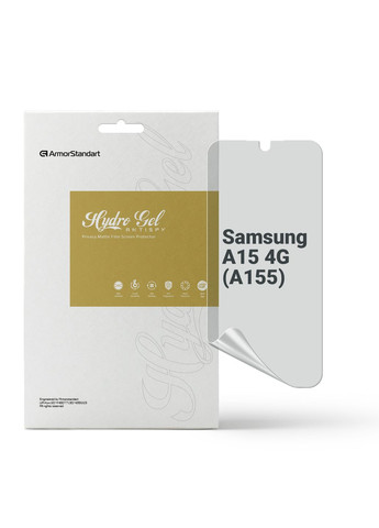 Гидрогелевая пленка Antispy для Samsung A15 4G (A155) (ARM72466) ArmorStandart (282704103)