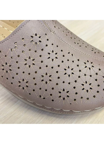 Босоніжки жіночі бежеві із закритим мисом. Fashion (359403312)