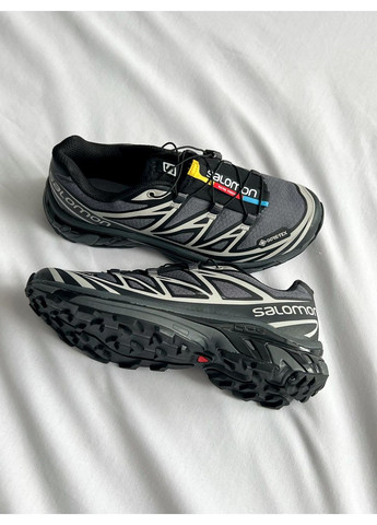 Білі Осінні кросівки чоловічі salomon xt-6 gray gore-tex саломон xt-6 No Brand