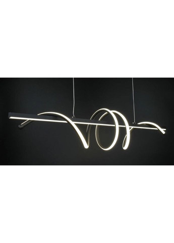 Люстра світлодіодна підвісна LED світильник для квартири на стелю ледве 27014 Чорний 30-100х20х100 см. Sunnysky (324396611)