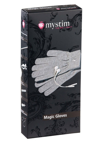 Рукавички для електростимуляції Magic Gloves сірі Mystim (289466053)