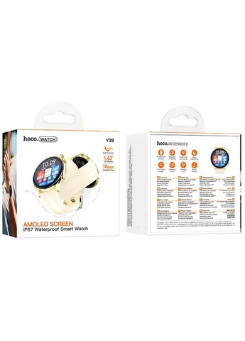 Смарт-годинник Y38 Smart sports watch (call version) Hoco (382694633)