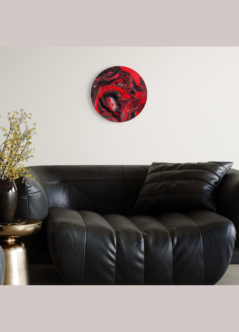 Подарунковий набір "Пристрасть" для створення картини у техніці абстрактного живопису рідкий акрил Коло 30 см Barva (315891013)