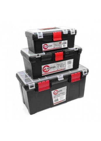 Комплект ящиков для инструмента, 3 шт BX-0003 Intertool (323486049)