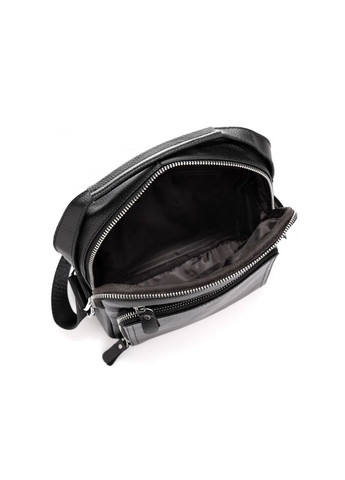 Шкіряна чоловіча чорна сумка Tiding Bag DL9256-4 No Brand (335039694)