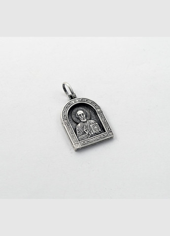 Большая ладанка Николай Чудотворец 9184 Maxi Silver (337133444)