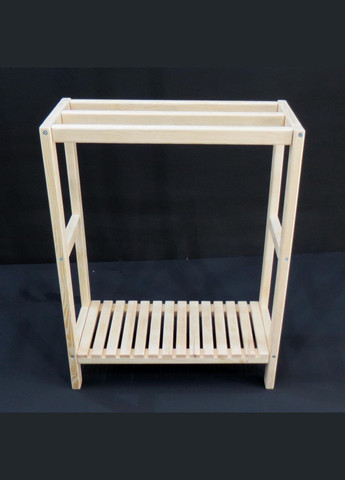 Стійка-вішалка підлогова з дерева Хомстеді бланже (СШВ-001301) No Brand (328210163)