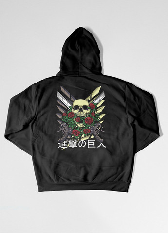 Худі з аніме принтом Атака Титанів (500000031) Modno (276965089)