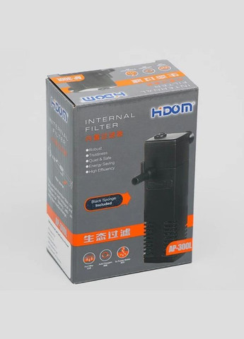 Фильтр аквариумный внутренний погружной AP-300L 3W 40L (6945175410947) Hidom (334058318)
