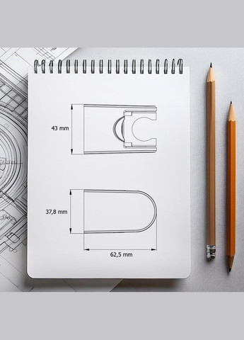 Держатель для душевой лейки регулирующий, AWD02221120 AWD Interior (316089290)