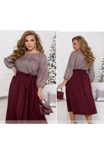 Бордова сукня Liton