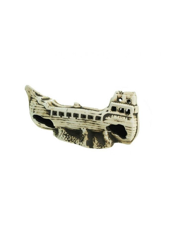 Керамическая декорация крах корабля GALEONA 26x12x10 см Aqua Nova (322711898)