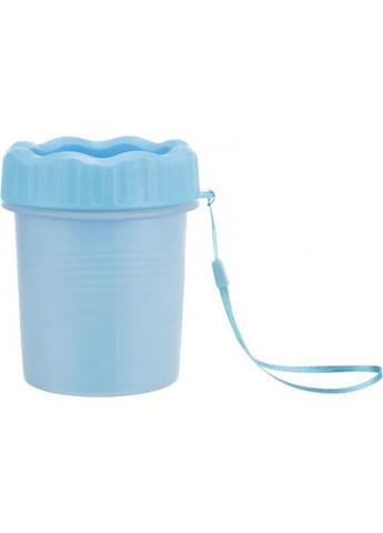 Очисник-щітка для лап для собак, силікон/PP, блакитний, S/M Trixie (340114201)