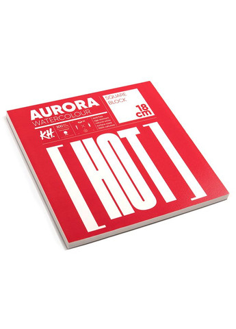 Склейка-блок для акварели Watercolour 300г/м2 20 л HP (проклейка 4 стороны) мелкое зерно Aurora (362578975)