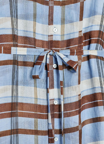 Комбінована повсякденний сукня Zara в клітинку