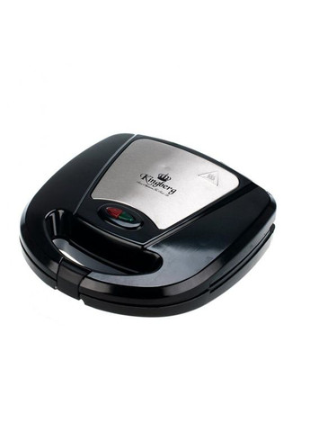 Сэндвичница гриль бутербродница с антипригарным покрытием 800 Вт KB-2045 Pro Черная Kingberg (306716757)
