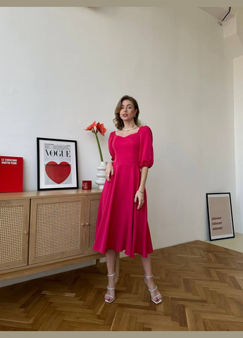 Розовое женское платье Украина