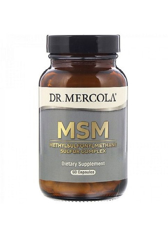 MSM, Methylsulfonylmethane Sulfur Complex 60 Caps Dr. Mercola (291848620)