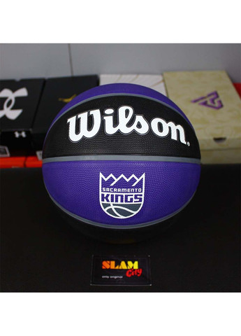 М'яч баскетбольний NBA TEAM Tribute SAC KINGS size 7 Wilson (367589011)