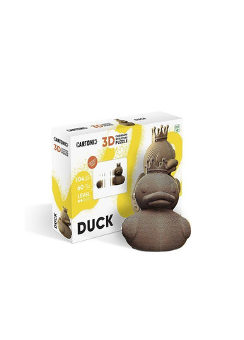 Картонний конструктор " 3D Puzzle DUCK" Cartonic (313103091)