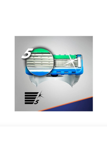 Картриджи сменные для бритья Fusion5 мужские Fusion 5 Proglide Power 4 шт. Gillette (363553856)