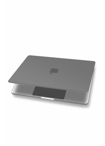 Чохол-накладка для MacBook Air M1 13,3" (A1932 / A2179 / A2337) сіра gray matte матовий надтонкий пластик Hardshell (369511572)