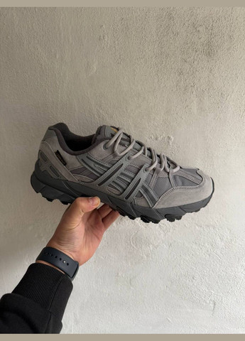 Сірі Зимовий кросівки зимові чоловічі asics gel-sonoma winter gray gore-tex fleece | асікс гель-сонома сірі фліс No Brand