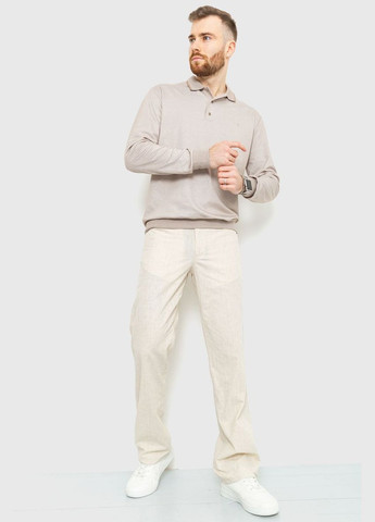 Штани чоловічі класичні, колір молочно-сірий, Ager (266814742)