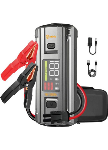 Пусковое устройство 3000A 20000mAh PD60W (JS-A3000C) ATRIA (325684297)