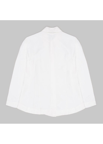 Белая повседневный рубашка однотонная H&M