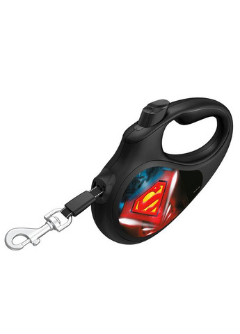 Поводок-рулетка для собак WAUDOG R-leash, рисунок "Супермен Лого", до 15 кг, 5 м, светоотражающая лента No Brand (363201498)